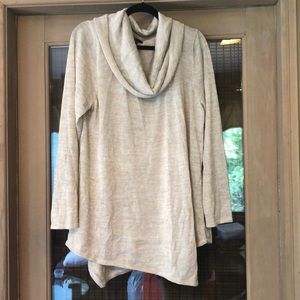 Cowl neck tunic